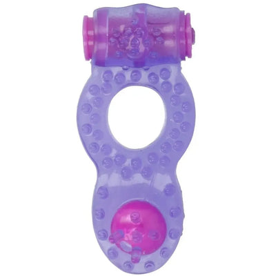 Casual Love Ring Vibrating Double Pleasure - PlayBlue