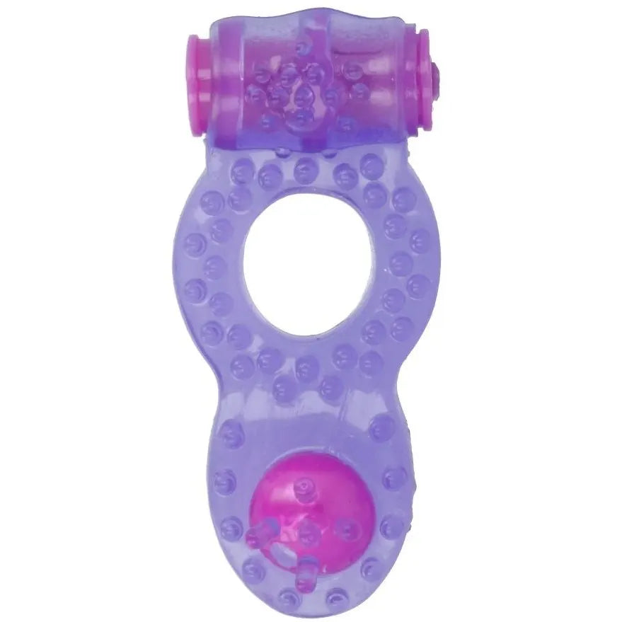 Casual Love Ring Vibrating Double Pleasure - PlayBlue