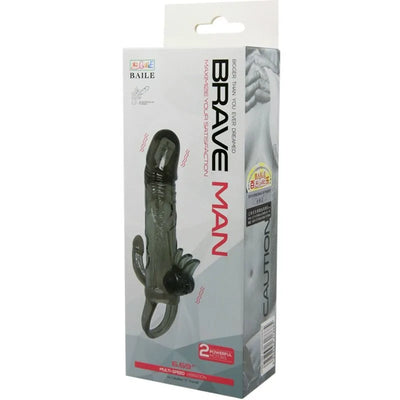 Brave Man Penis Cover With Clit And Anal Stimulation - PlayBlue