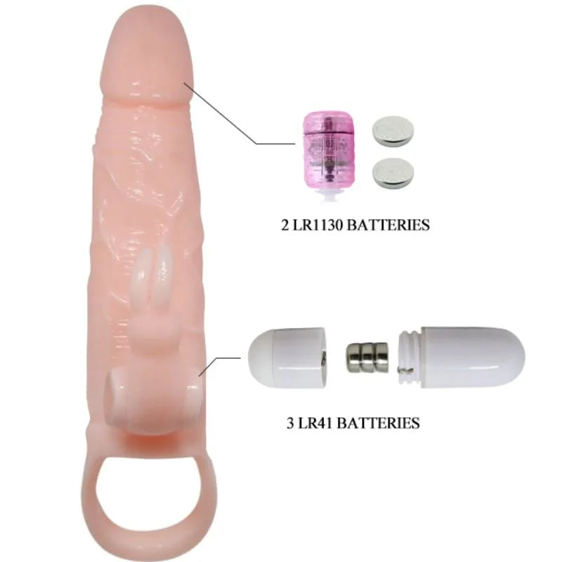 Brave Man Penis Cover With Rabbit And Double Engine - PlayBlue