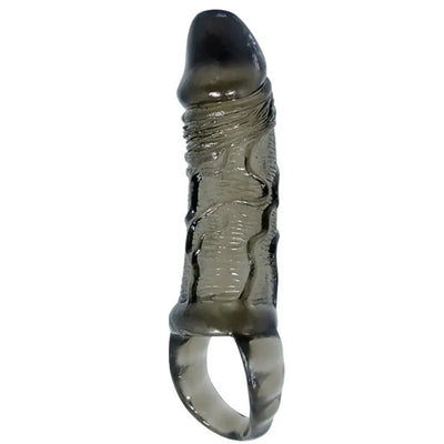 Men Extension Cover Penis And Strap - PlayBlue