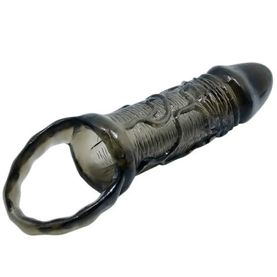 Men Extension Cover Penis And Strap - PlayBlue