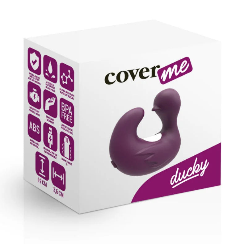 CoverMe Vibrator Ducky - Rechargeable Bathtime Buddy - PlayBlue