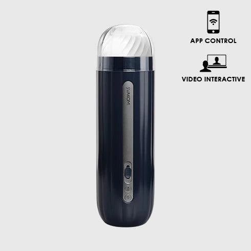 Svakom - Hannes Throbbing Interactive Masturbator - PlayBlue