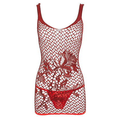 Mandy Mystery - Red Net Dress
