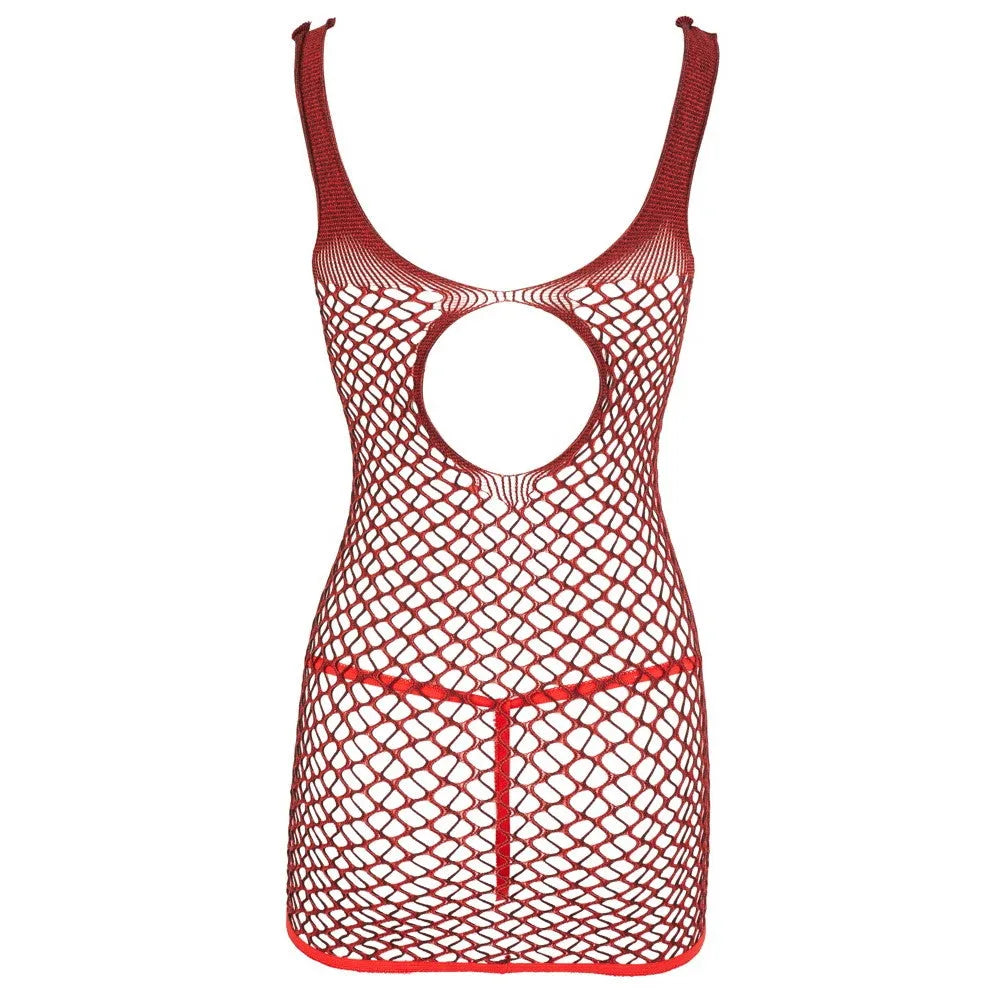 Mandy Mystery - Red Net Dress