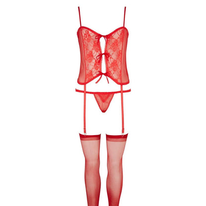 Mandy Mystery - Basque Set Red