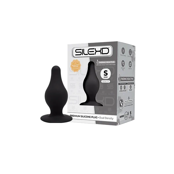SilexD - Dual Density Silicone Plug - Small - PlayBlue