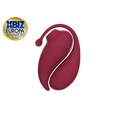 Adrien Lastic - Double Inspiration - Clitoral Suction + Remote Egg - PlayBlue