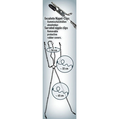 Sextreme - Harness With Clamps - PlayBlue