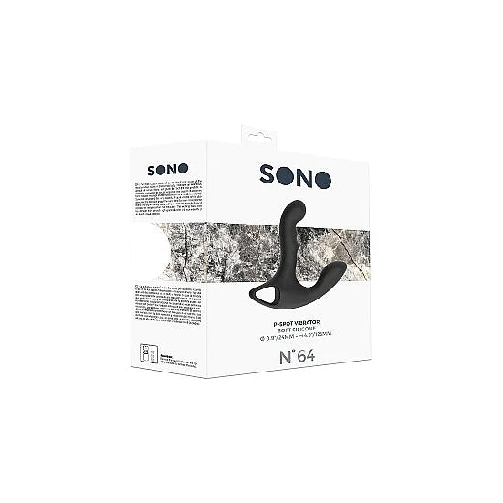 Sono - P-Spot Vibrator - Black No 64 - PlayBlue