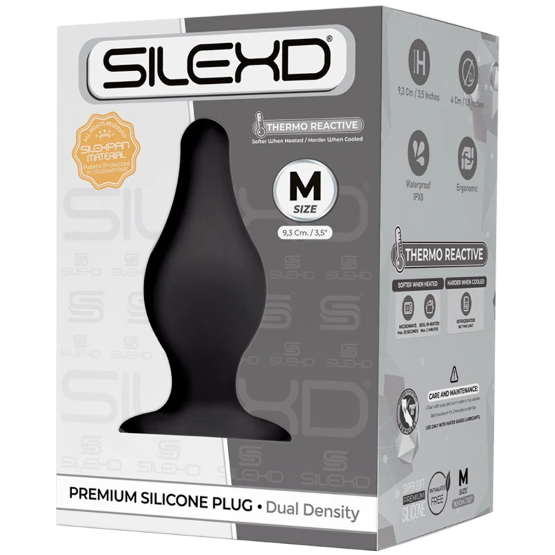 SilexD - Dual Density Silicone Plug - Medium