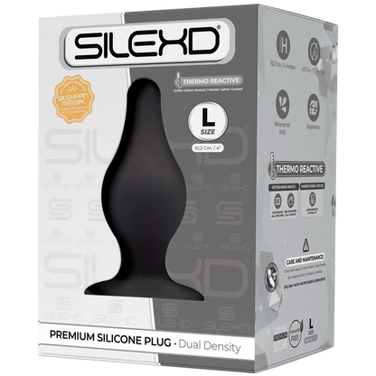 SilexD - Dual Density Silicone Plug - Large