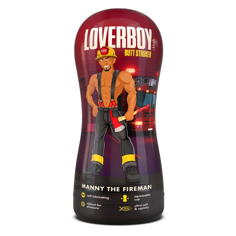 Loverboy - Butt Stroker - Manny The Fireman - PlayBlue
