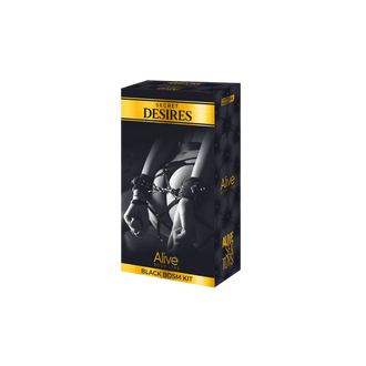 Alive - Secret Desires BDSM 8-Piece Kit - PlayBlue