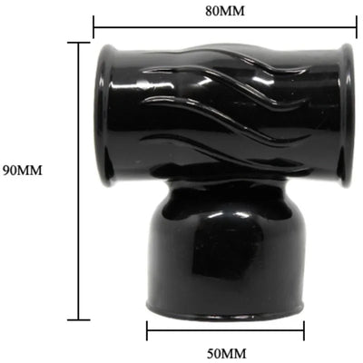 Power Head - Wand Attachment Head Penis Stimulator - PlayBlue