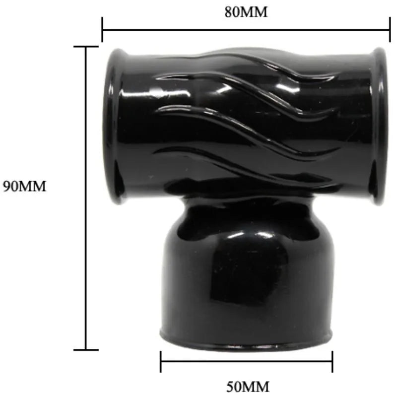 Power Head - Wand Attachment Head Penis Stimulator - PlayBlue