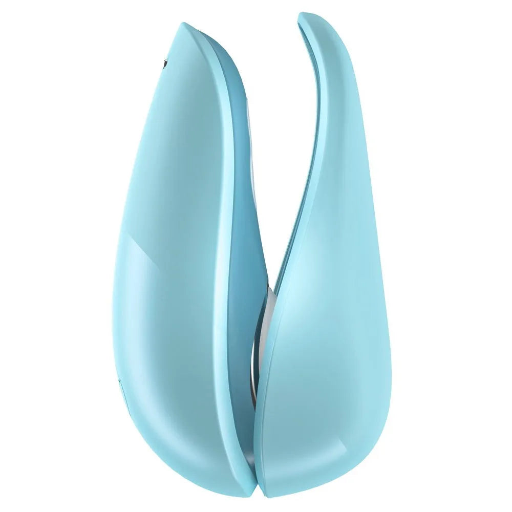 Womanizer Liberty - Rechargeable Travel Clitoral Stimulator - Red - PlayBlue