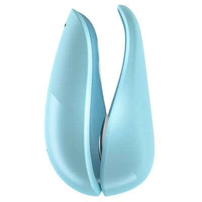 Womanizer Liberty - Rechargeable Travel Clitoral Stimulator - Red - PlayBlue