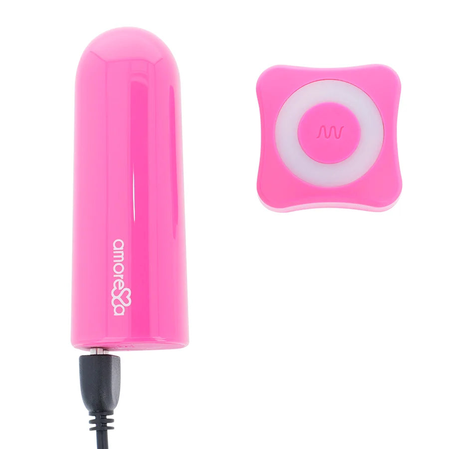 Amoressa Nix Remote Control Bullet - Power Pink