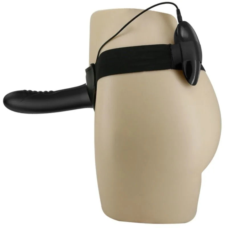 Pretty Love Myron Vibrating Hollow Strap On - PlayBlue