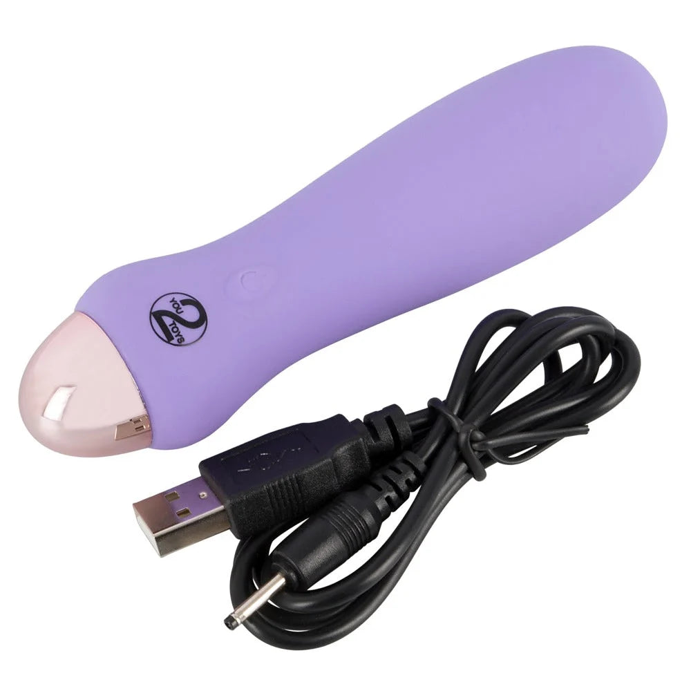 Cuties Mini Purple - Rechargeable Silicone - PlayBlue