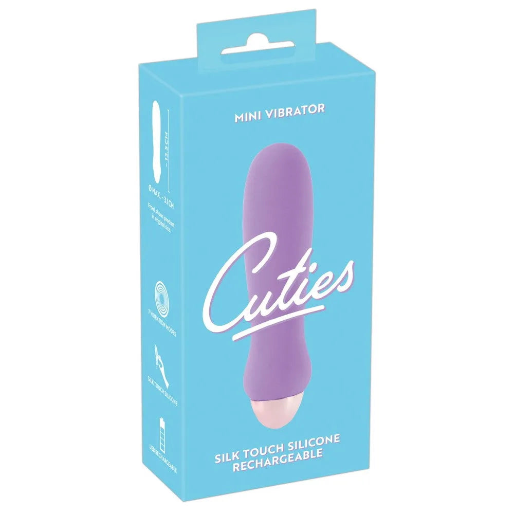 Cuties Mini Purple - Rechargeable Silicone - PlayBlue