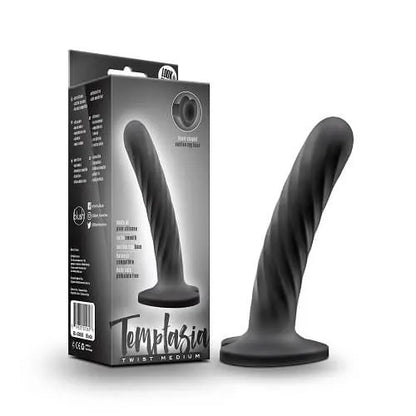 Twist Silicone Dildo with Suction Cup