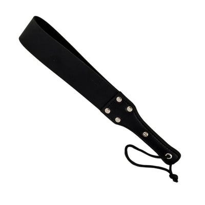 Bound to Please Two Strap Spanking Paddle - PlayBlue