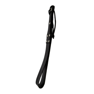 Bound to Please Two Strap Spanking Paddle - PlayBlue