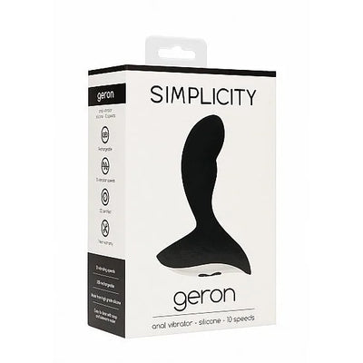 GERON Rechargeable Anal Vibrator - PlayBlue
