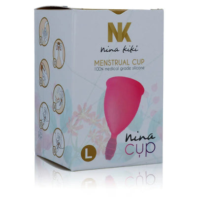 Nina Cup Menstrual Cup - Large - 43mm/30ml - PlayBlue