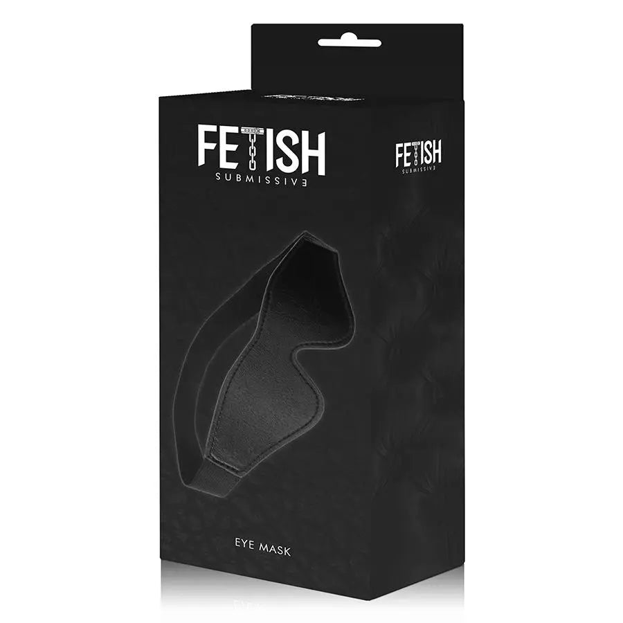 Fetish Submissive Mask Vegan Leather - PlayBlue