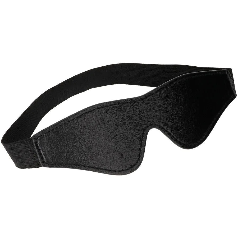 Fetish Submissive Mask Vegan Leather - PlayBlue
