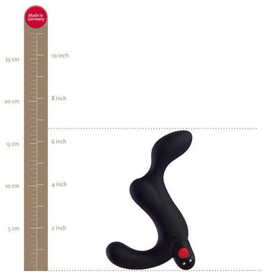 Fun Factory - Duke Rechargeable Prostate Massager - Black - PlayBlue
