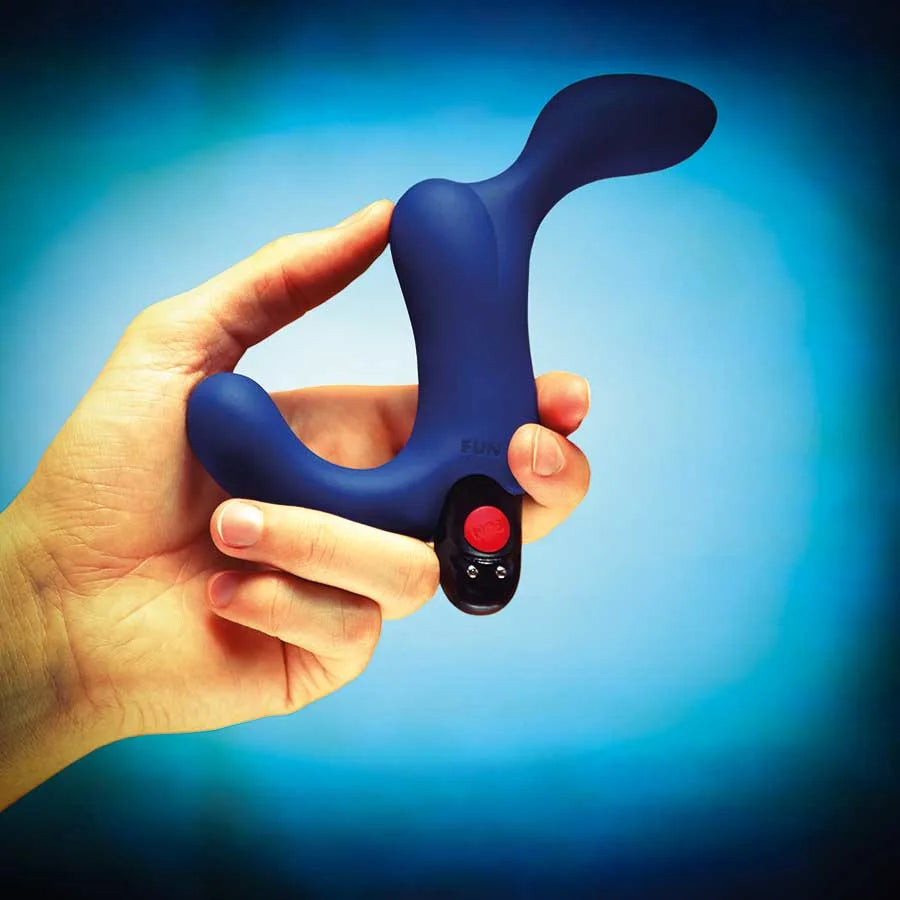 Fun Factory - Duke Rechargeable Prostate Massager - Black PlayBlue Fun Factory - Duke Rechargeable Prostate Massager - Black PlayBlue