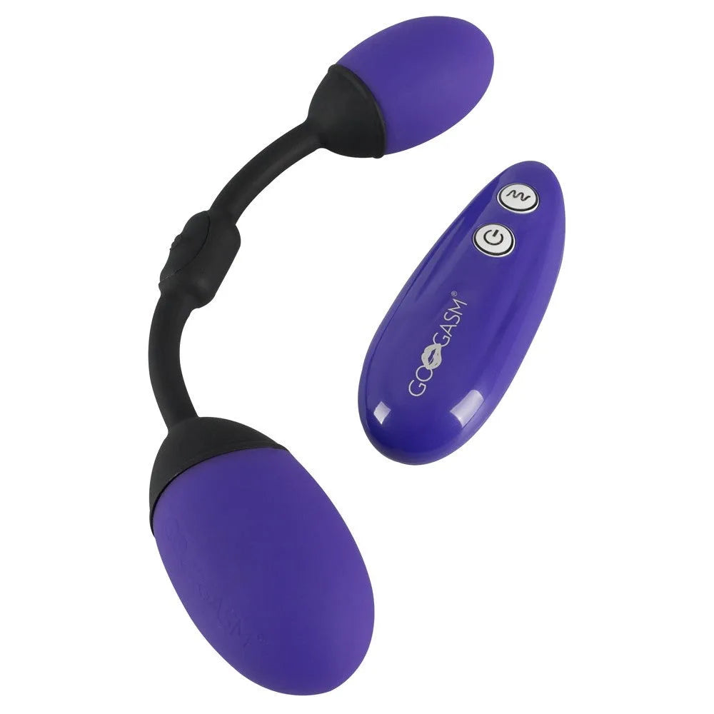 Gogasm Vibrating Pussy & Ass Balls - PlayBlue