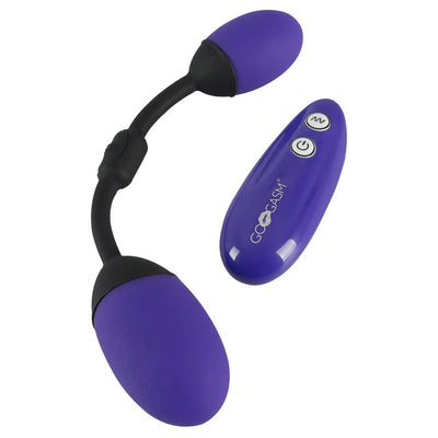 Gogasm Vibrating Pussy & Ass Balls - PlayBlue