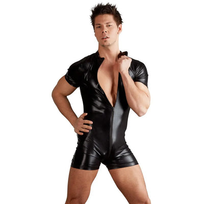 Svenjoyment - Mens Wetlook Playsuit - XL - PlayBlue