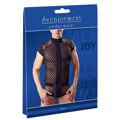 Svenjoyment - Mens Short Sleeve Playsuit - XXL - PlayBlue