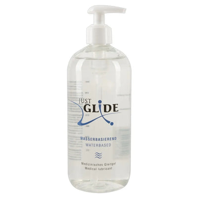 Just Glide Water-Based Jumbo Lubricant - 1000ml - PlayBlue