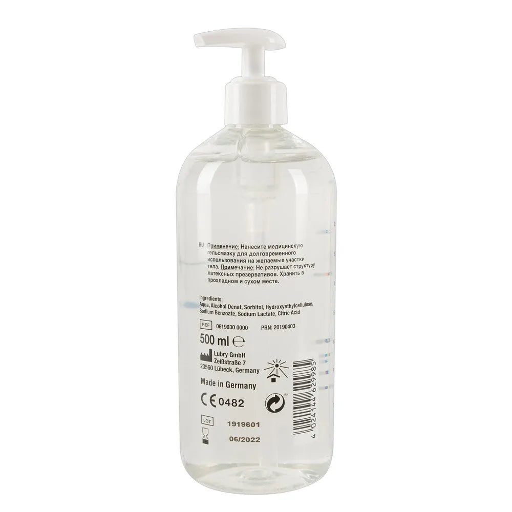 Just Glide Water-Based Jumbo Lubricant - 1000ml - PlayBlue