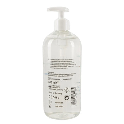 Just Glide Water-Based Jumbo Lubricant - 1000ml - PlayBlue