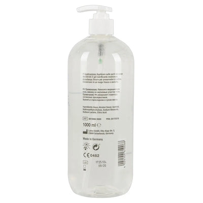 Just Glide Water-Based Jumbo Lubricant - 1000ml - PlayBlue
