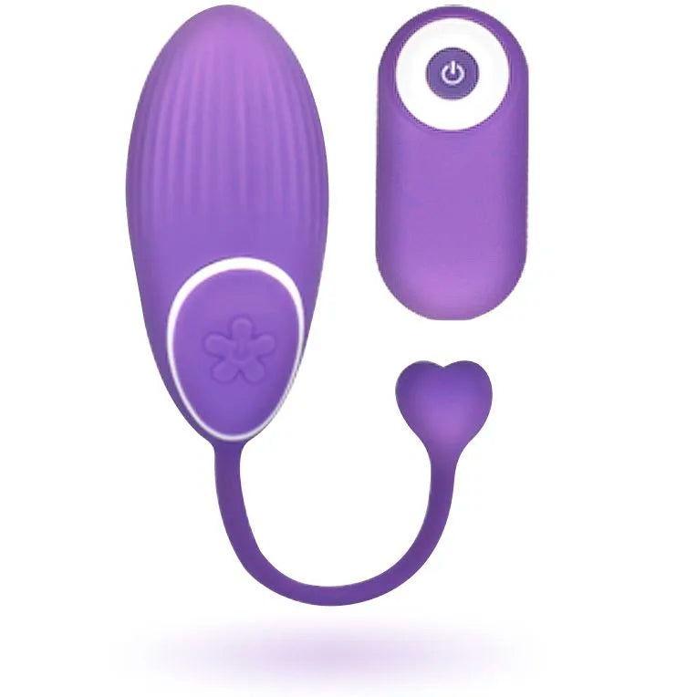 Galatea Otto Luxury Remote Rechargeable Egg Vibrator - PlayBlue