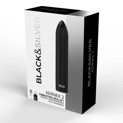 Black&Silver Kernex 2 - Rechargeable Premium Bullet