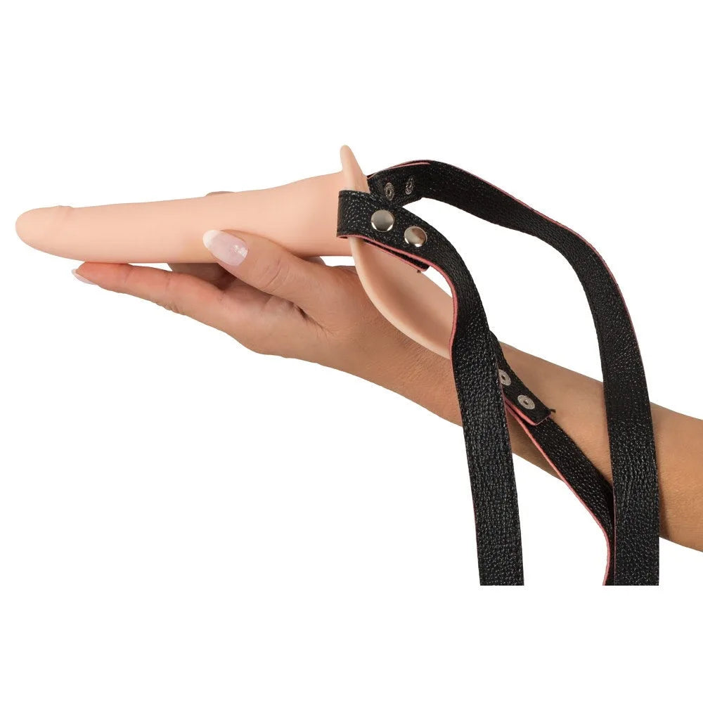 Vibrating Rechargeable Strap-On - PlayBlue
