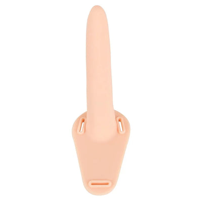 Vibrating Rechargeable Strap-On - PlayBlue