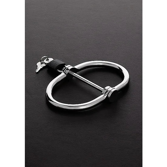 D-Handcuffs  Stainless Steel - PlayBlue
