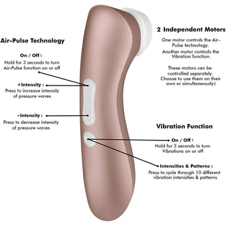 Satisfyer Pro2+ Gen 2 - Worlds Best Clitoral Stimulator - PlayBlue